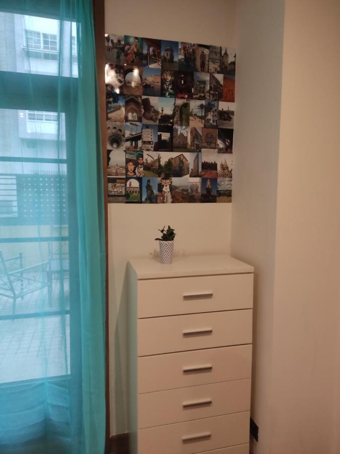 Ferienwohnung Pleno Centro, Terraza, Principe, 5 Min Casco Vello Y Estacion Ave Vigo Exterior foto