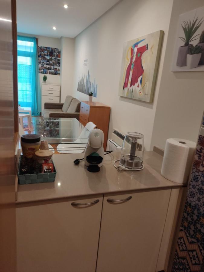 Ferienwohnung Pleno Centro, Terraza, Principe, 5 Min Casco Vello Y Estacion Ave Vigo Exterior foto